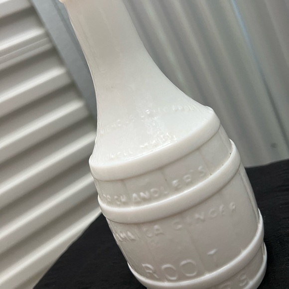milk glass bottle Root Bitters Vintage - Picture 7 of 7